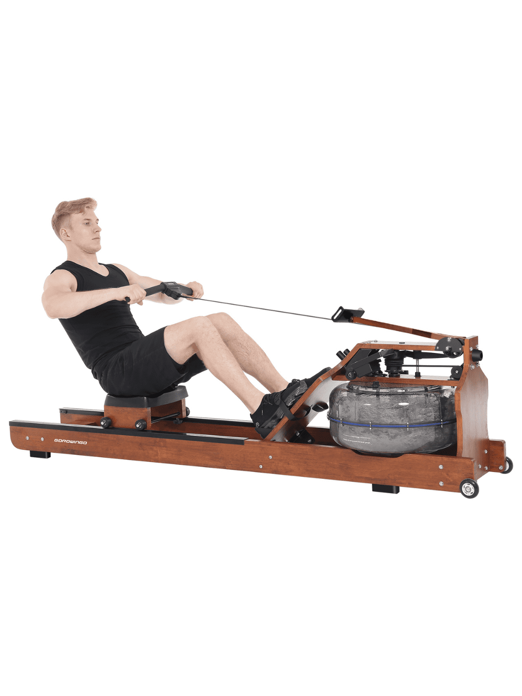 GOROWINGO Natural Rowing Machine with S4 Monitor