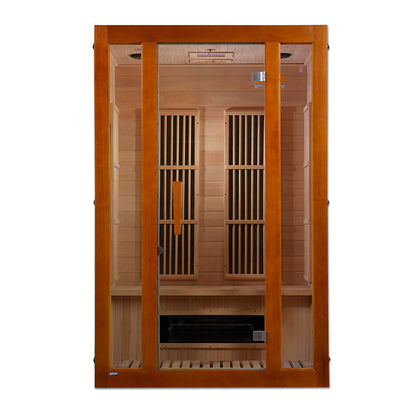 Maxxus Aspen 2-Person Low EMF FAR Infrared Sauna (Canadian Hemlock)